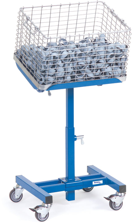 Fetra Materialständer bis 150 kg, neigbar, höhenverstellbar im 25 mm Raster live