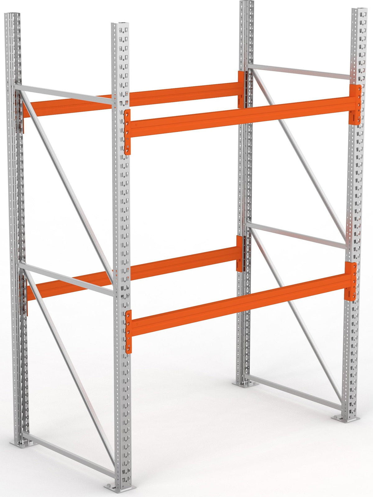 META Multipal Palettenregal, Grundfeld, 3 Ebenen