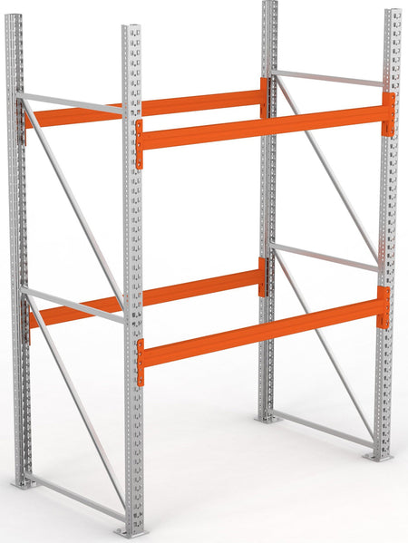 META Multipal Palettenregal, Grundfeld, 3 Ebenen