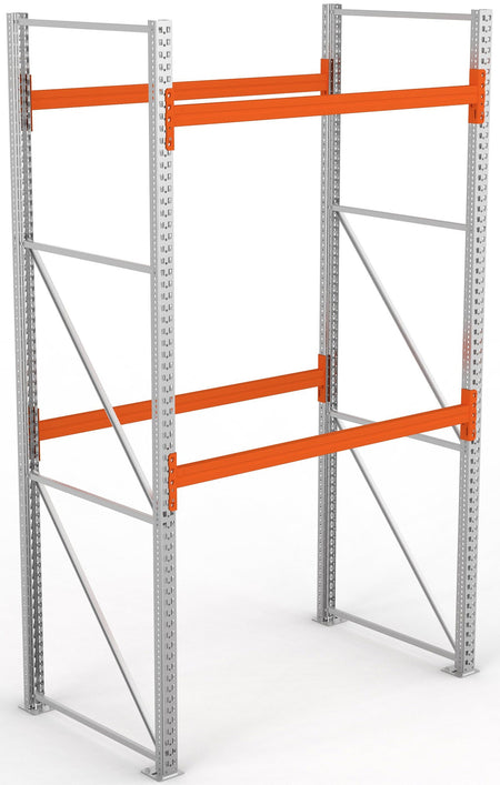 META Multipal Palettenregal, Grundfeld, 3 Ebenen