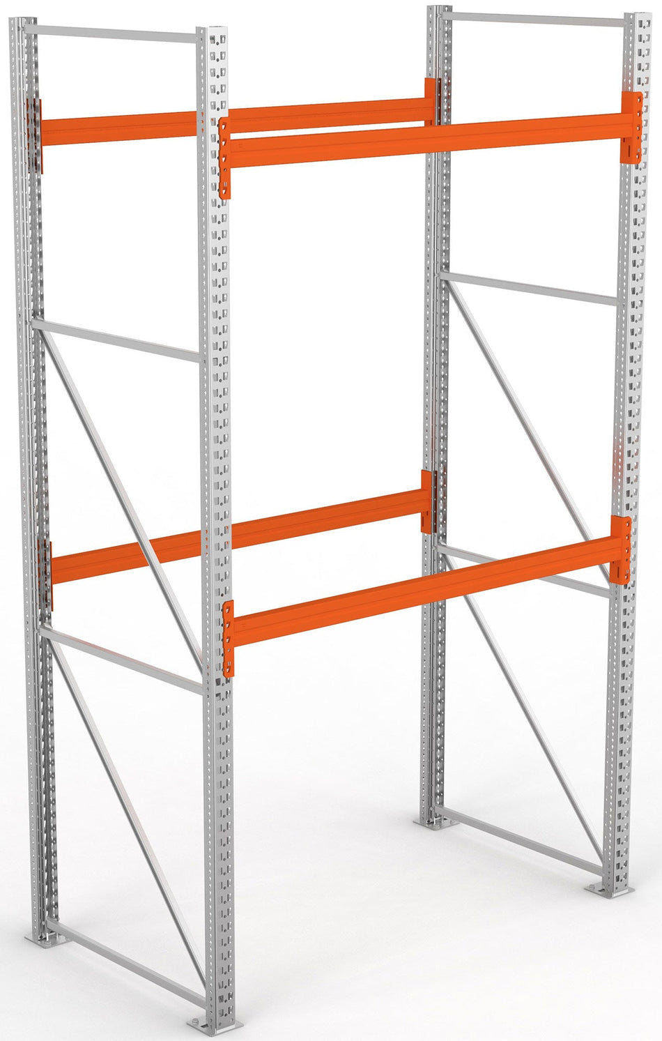 META Multipal Palettenregal, Grundfeld, 3 Ebenen