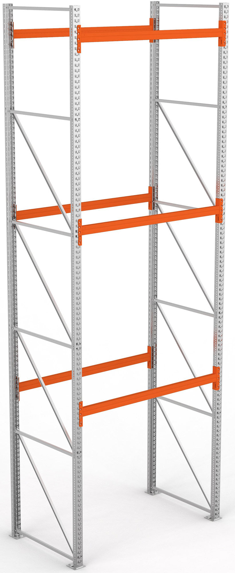 META Multipal Palettenregal, Grundfeld, 4 Ebenen