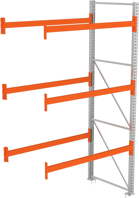 META Multipal Palettenregal, Anbaufeld, 4 Ebenen